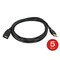 Monoprice USB Type-A to USB Type-A Female 2.0 Extension Cable - 28/24AWG Gold Pl 39926 - alternate 5